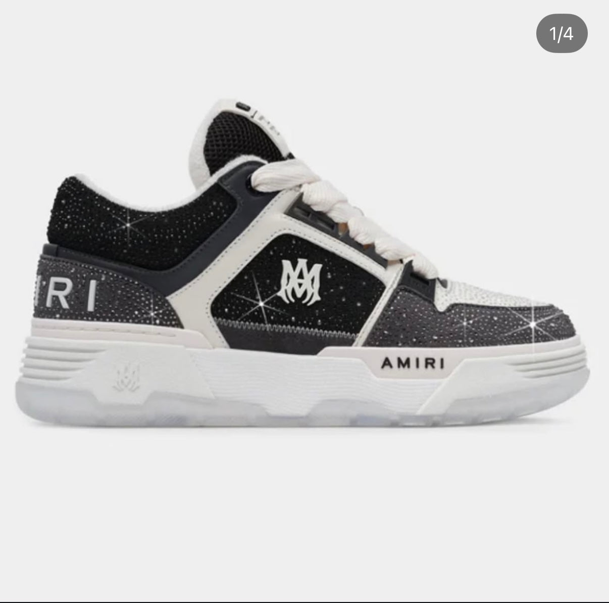 Amiri MA-1 Low-Top Sneakers Black