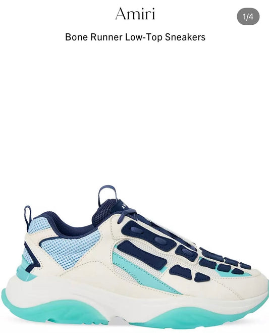 Amiri Bone Runner Low-Top Sneakers
